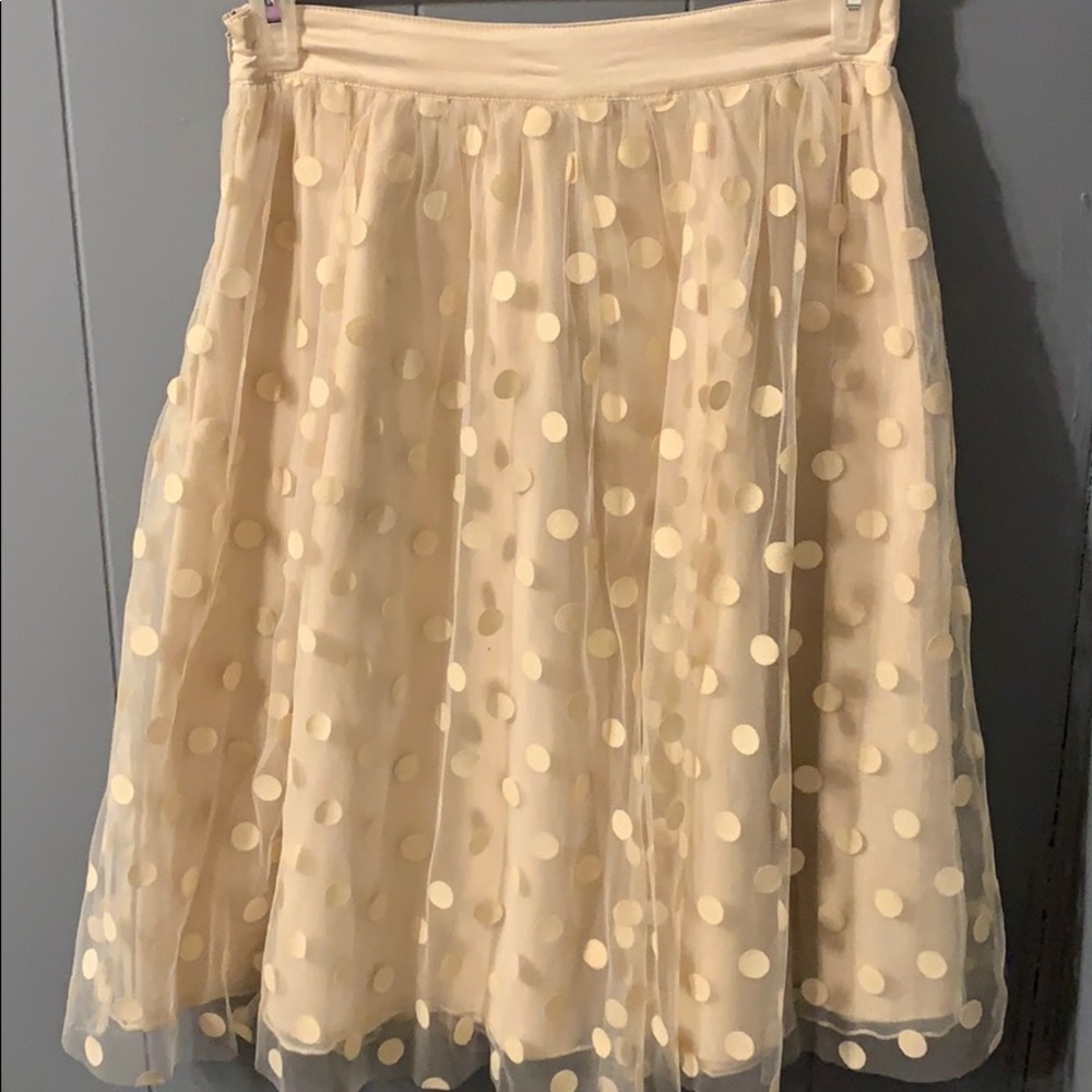 Cream Tutu